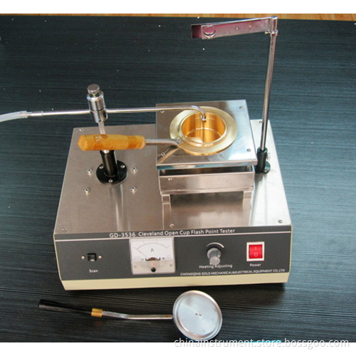 Gd-3536 Cleveland Open Cup Flash Point Tester